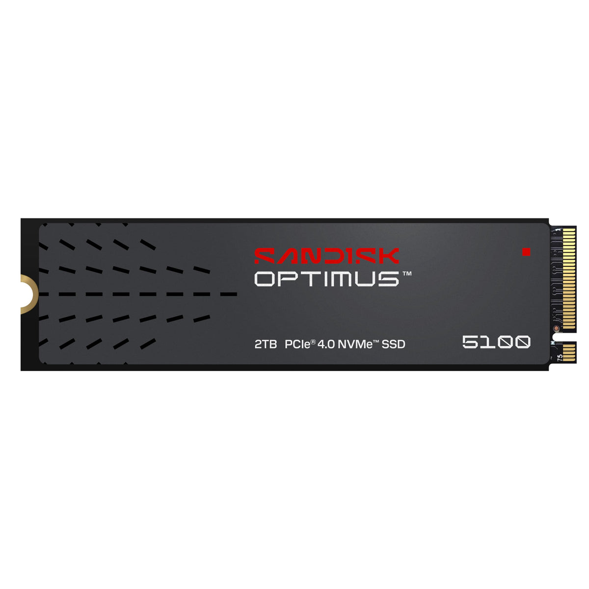 Sandisk Optimus 5100 2TB NVMe SSD, PCIe 4.0, M.2 2280 - Image 1