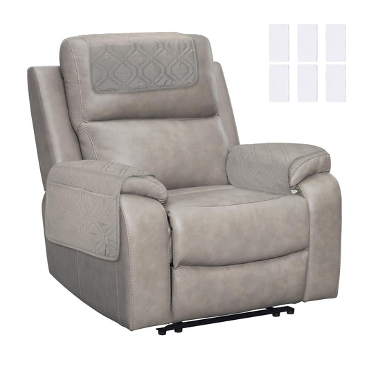 uxcell 3Pcs Sofa Armrest Covers Armchair Covers with Side - Image 1