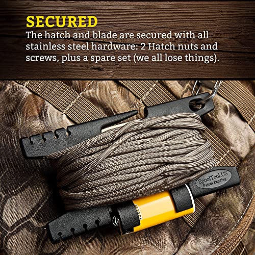 Spool Tool-Paracord Holder Spool Survival Kit (Holds 100ft - Image 6