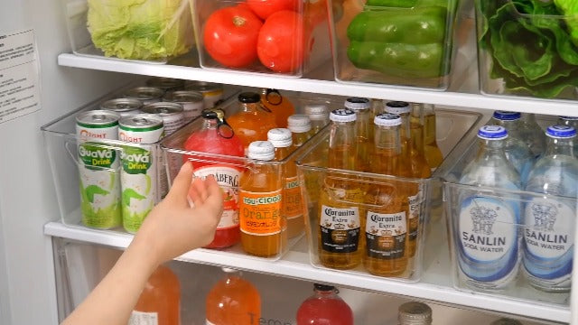 Freebat 12 Pack Pantry Organization and Storage,Clear Plastic - Image 8