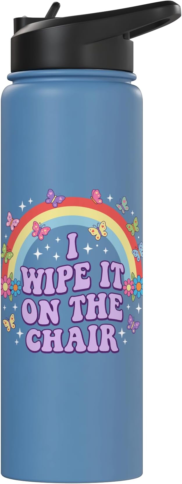 Rainbow Stainless Steel Insulated Water Bottle