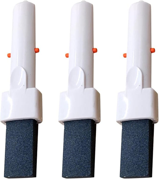 3pack Pool Pumice Stone for Cleaning, Remover Pool Cleaning Tools with Handle to Remove Erase Rust Stain, Pumice Sticks for Toilet Bowl Ring Swimming-Pool Tile Calcium Tub(Size:3pack)