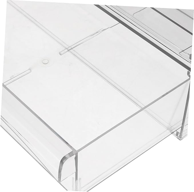 2pcs Stackable Acrylic Makeup Organizer Bins Drawer for Desktop Storage Cosmetic Storage Box for Vanity and Bathroom for Keeping Essentials Organized