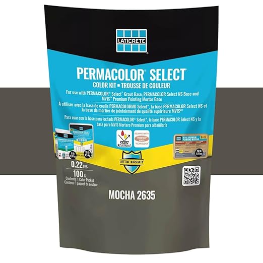 Permacolor Select Grout Color Kit - Mocha