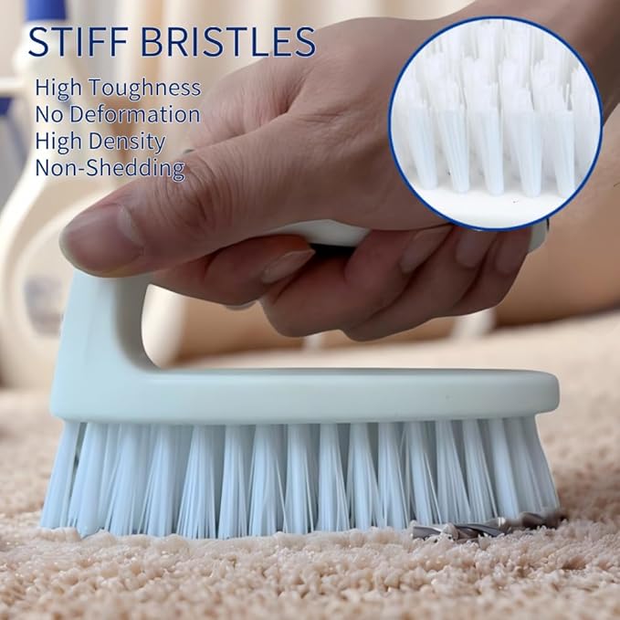 CELOX Scrub Brush 3 Pack for Kitchen, Kitchen Cleaning Brush for Pot Pan and Stove