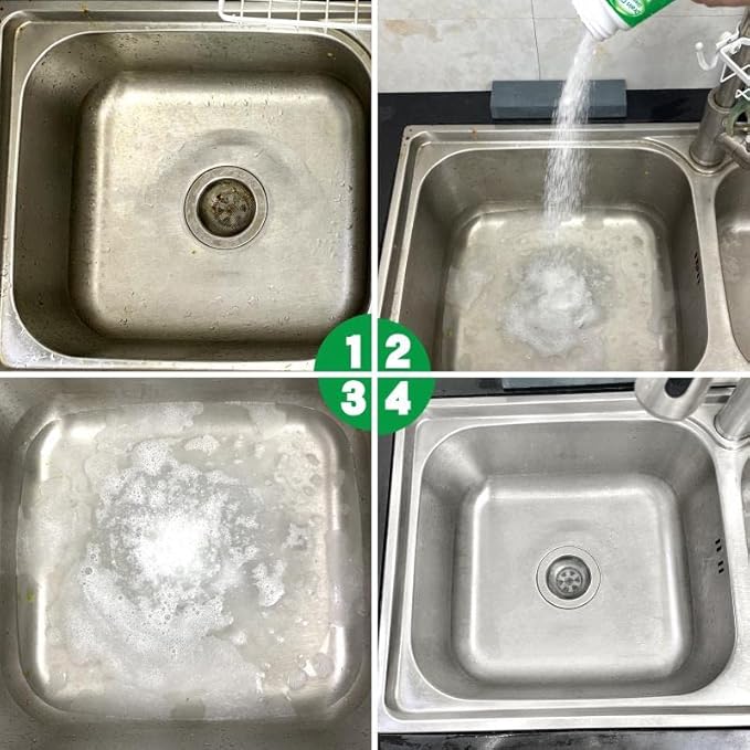 6pcs Pipe Dredge, Bubble Bombs Drain Cleaner, Powerful Sink and Drain Cleaner, Portable Powder Cleaning Tool, Super Clog Remover, Powder Agent for Kitchen Toilet Pipe Dredging