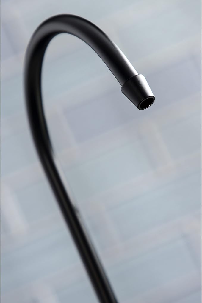 Kingston Brass KS3190TL Templeton Water Filtration Faucet, 10.81 x 4.63 x 1.75, Matte Black