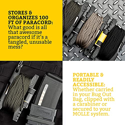 Spool Tool-Paracord Holder Spool Survival Kit (Holds 100ft - Image 7