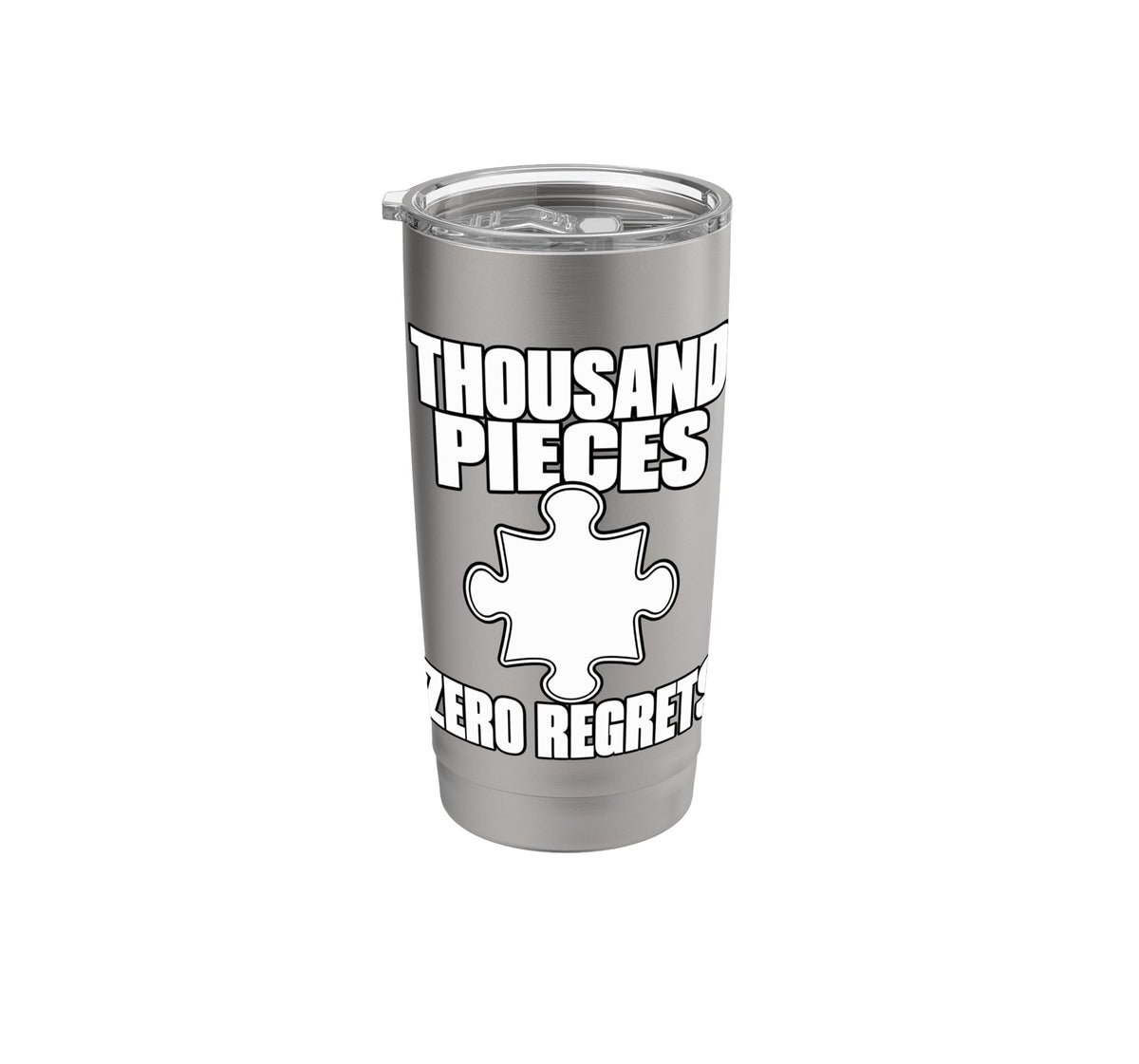 Jigsaw Puzzle Thousand Pieces Zero Regrets Puzzle Fan Funny - Image 1