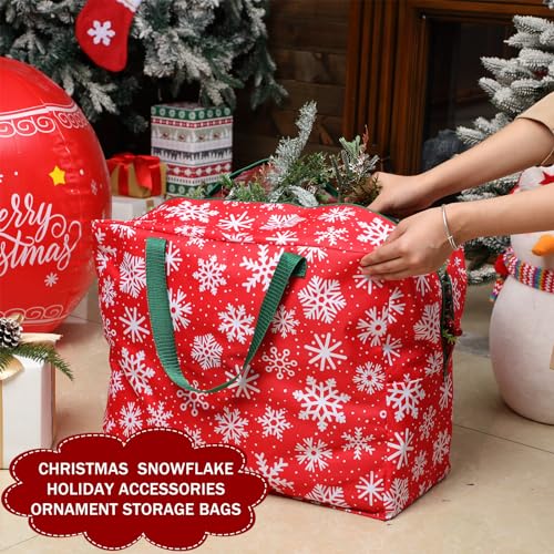 2 Pcs Christmas Ornament Storage 18 x 15 x 10 Inch | Home Organization - Image 5