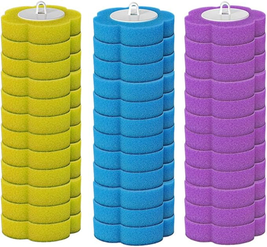 Disposable Toilet Brush, 2026 New Toilet Cleaning Supplies, Wall Mounted Toilet Bowl Cleaner Brush, Toilet Brush Holder, Toilet Bowl Brush and Holder Set (36pcs Mix)