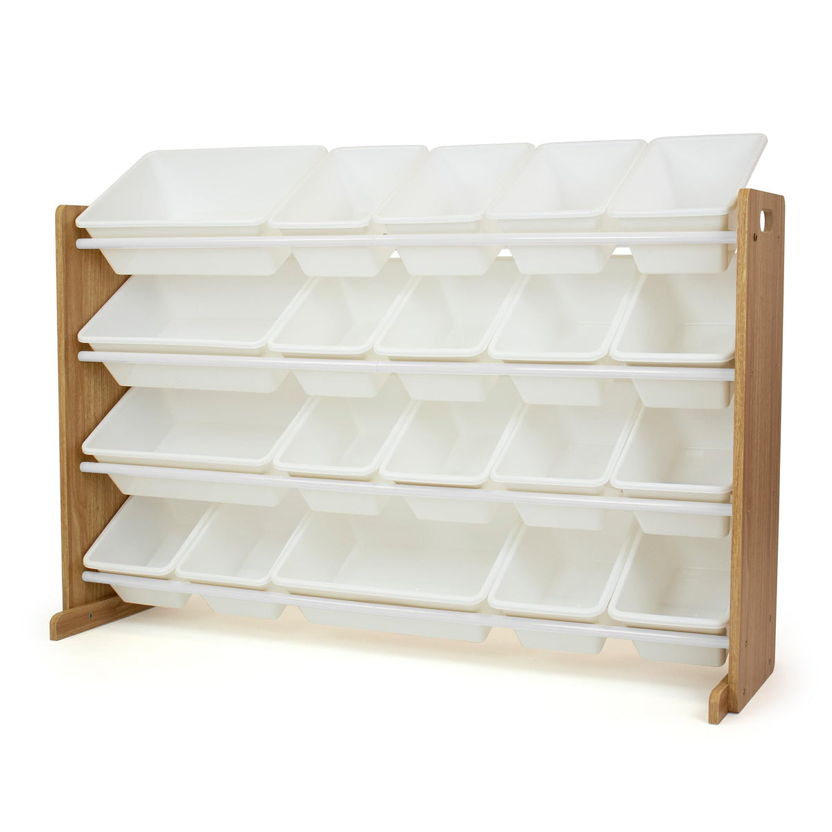Humble Crew Kids Toy Organizer with 20 Bins, 4 Tier Storage - Image 1