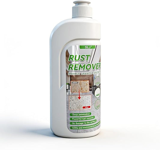 500ml Rust Stain Remover Marble Cleaner Tile Rust Remover Granite Care Agent Nature Stone Care Agent - Professional and Powerful in Removing Rust From Granite, Tile and Marble