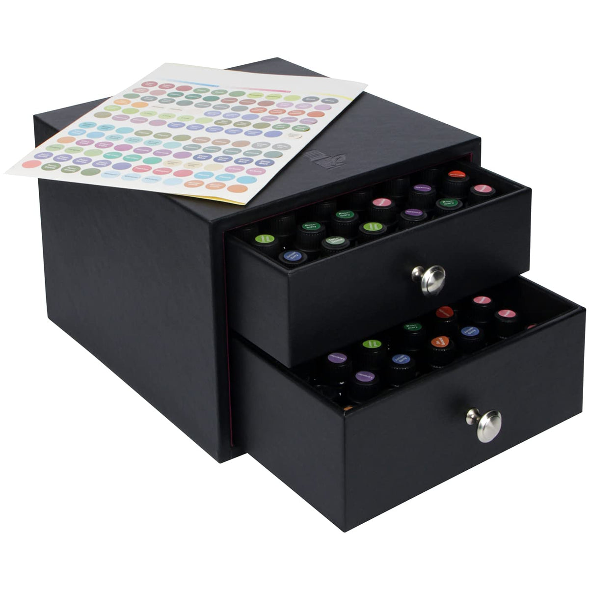 J JACKCUBE DESIGN Essential Oil Organizer Storage Box Case, Holds - Image 2