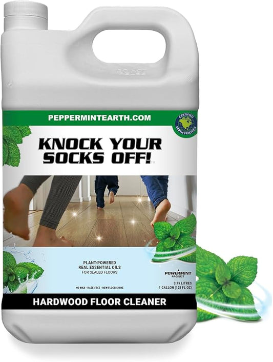 1 Gallon ‘Knock Your Socks Off!’ Hardwood Floor Cleaner