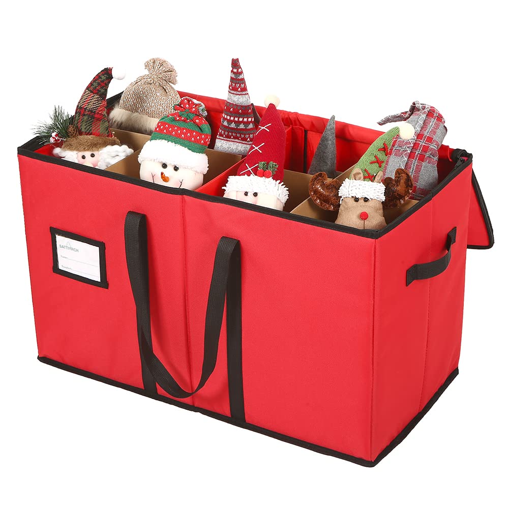 Sattiyrch Christmas Figurine Storage Box & Nutcracker - Image 1