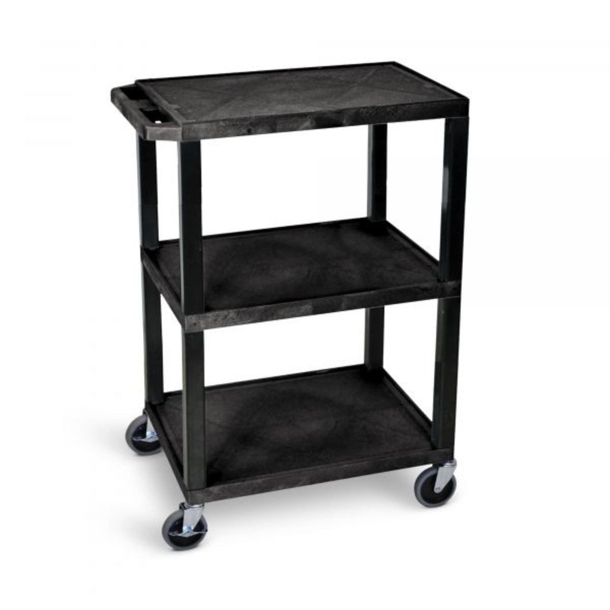 FSE 373-WT34S Tuffy Utility Cart - Three Shelves - Image 2