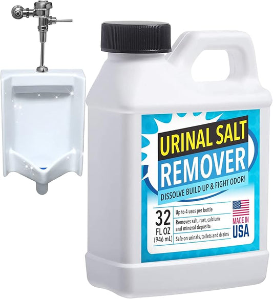IMPRESA Urinal Cleaner & Pipe Descaler - 32 Fl Oz, Liquid, Unscented Odor Neutralization & Urine Odor Eliminator - Heavy-Duty Scale Remover & Urinal Salt Remover