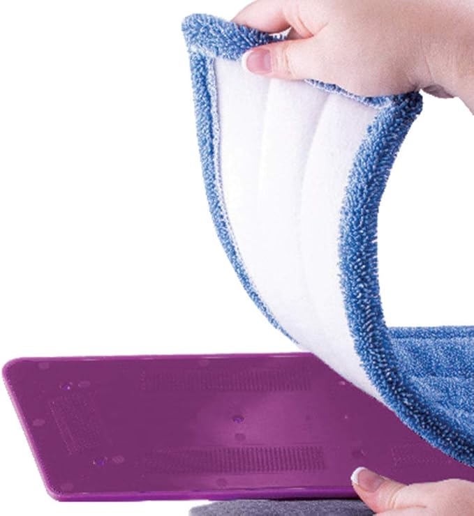 RejuvenateRejuvenate High Performance All-Floors and Hardwood No Bucket Needed Floor Cleaner, 128oz & Click N Clean Microfiber Mop Cleaning Pad RefillRejuvenate