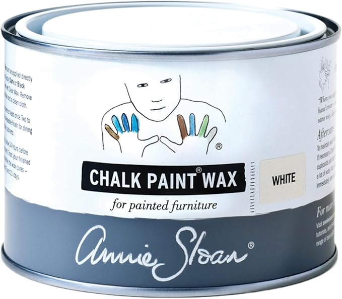 Annie Sloan Chalk Paint® Wax (500 mL, White) - Protective Furniture Wax for Paintwork | Seals, Softens & Enhances Hand-Painted Finishes