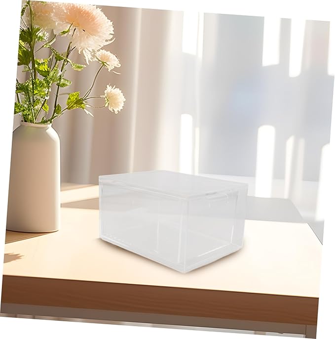 KICHOUSE 3pcs Stackable Drawer Organizer Storage Box for Makeup Cosmetics and Desk Supplies Easy Access Drawer Design for Use