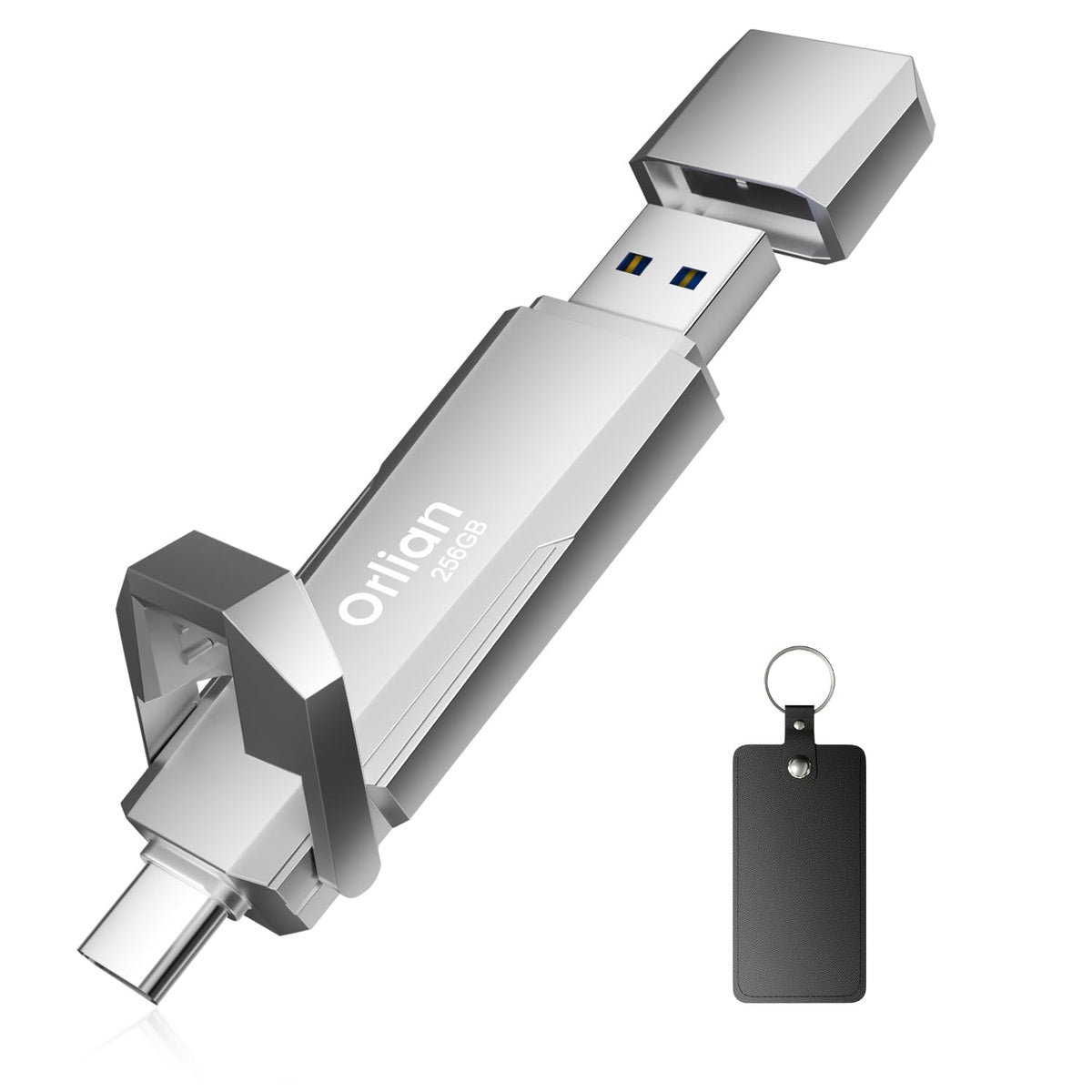 Orlian 256G External Portable SSD USB Solid State Drive, Up - Image 1