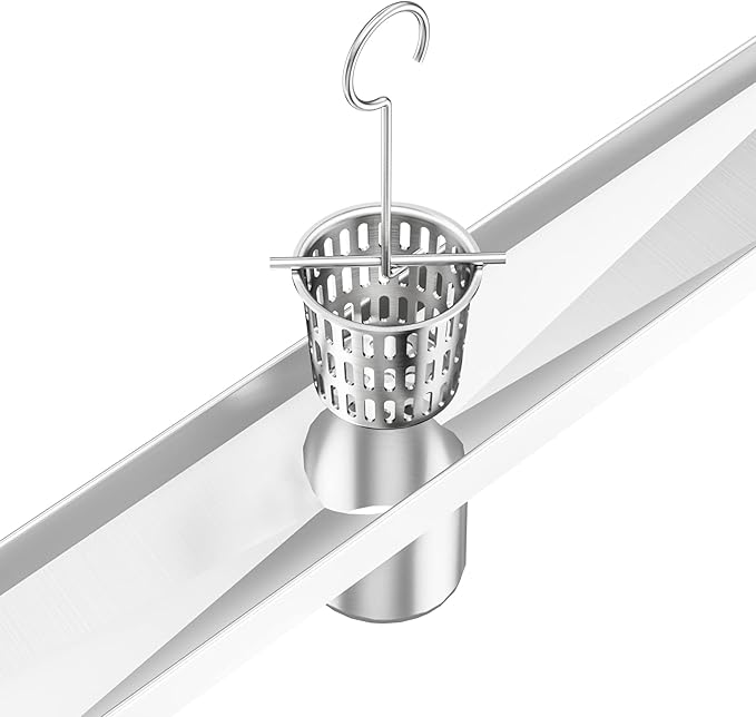 Neodrain 2PCS Hair Catchers Shower Drain Hair and Debris Strainer Only Fit Neodrain Shower Drains, Hair Trap,with Lifting Hook