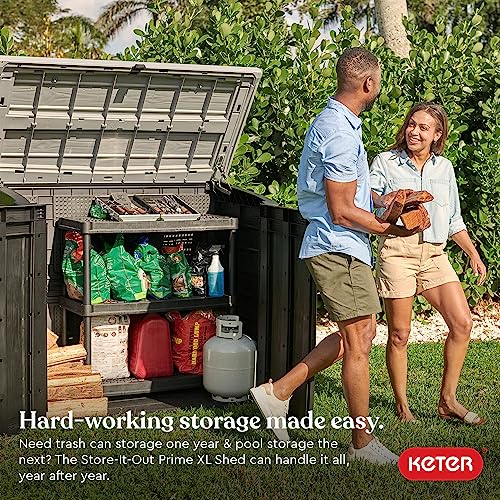 Keter Store-It-Out Prime XL Horizontal Storage Shed - Image 6