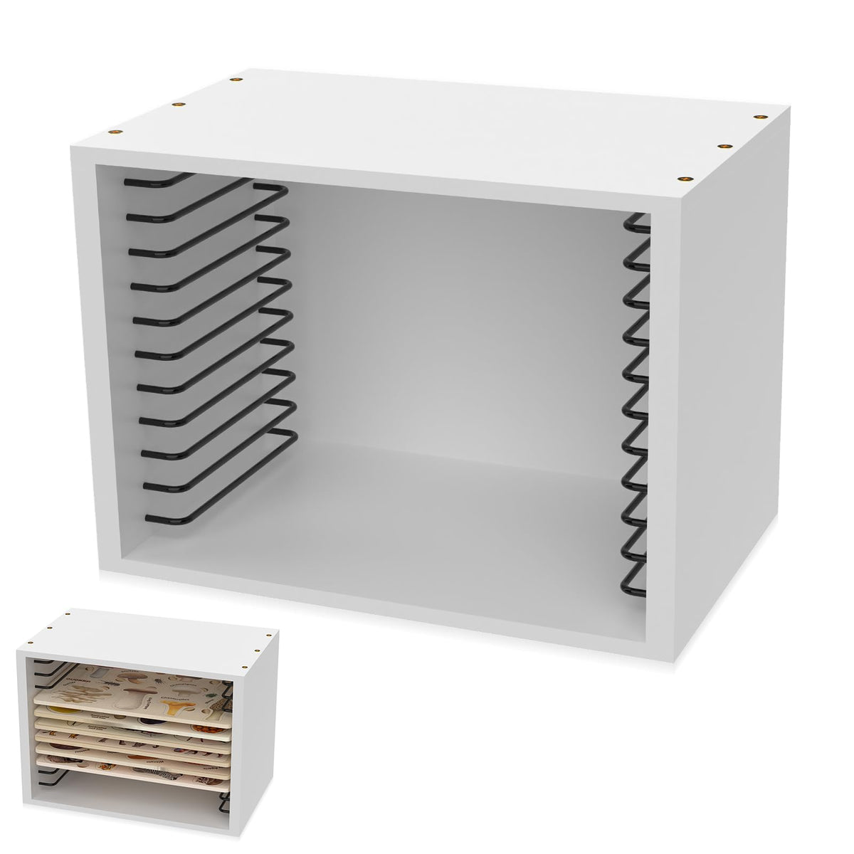 Puzzle Storage Case for Small Puzzle Board Storages White - Image 1
