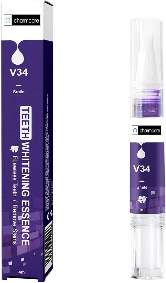Teeth Whitening Gels Pen,Remove Stains Effective Painless Insensitive Fresh Fragrance, Travel/Dating-Friendly Color Correcting for Tooth Stain Removal (1PCS)