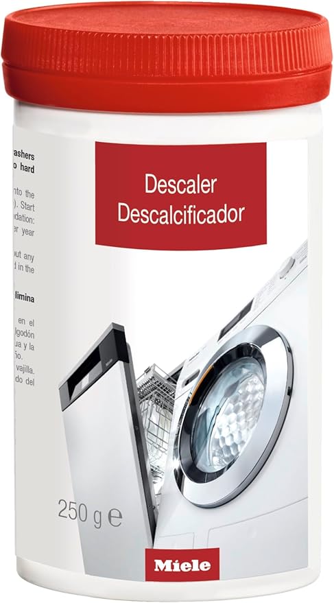 Miele Original GP DC WG 0252 P Descaling Powder for Miele Washing Machines and Dishwashers, 9.6 oz