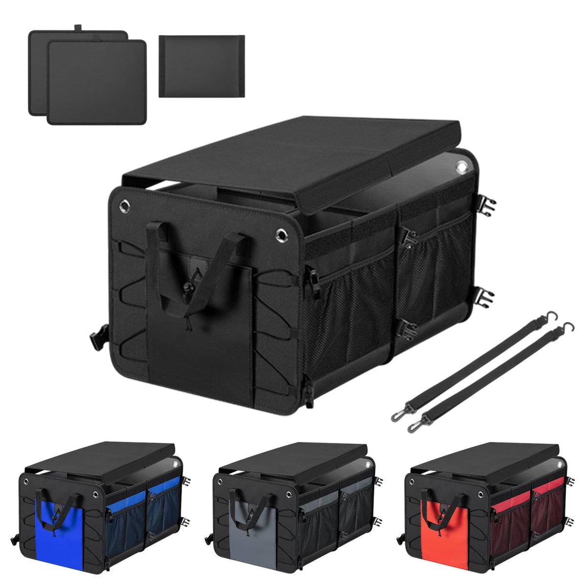 Car Trunk Organizer for SUV Sedan Pickup Cargo Storage - Image 1