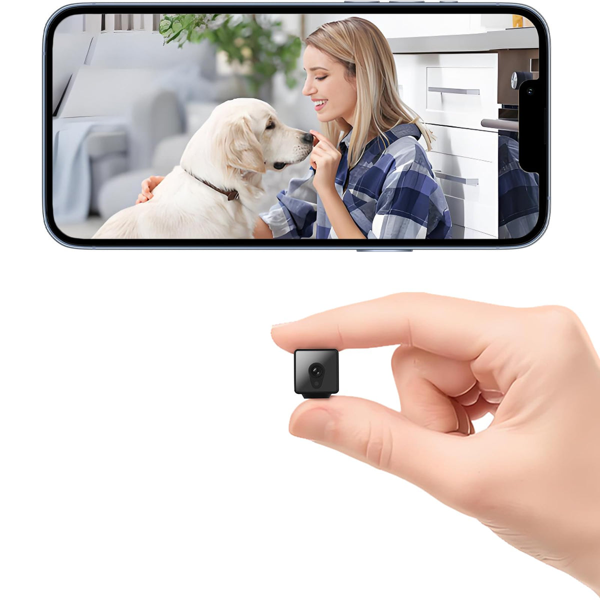 Mini Camera 2026 4K HD WiFi Portable Nanny Cam with | All Products - Image 1