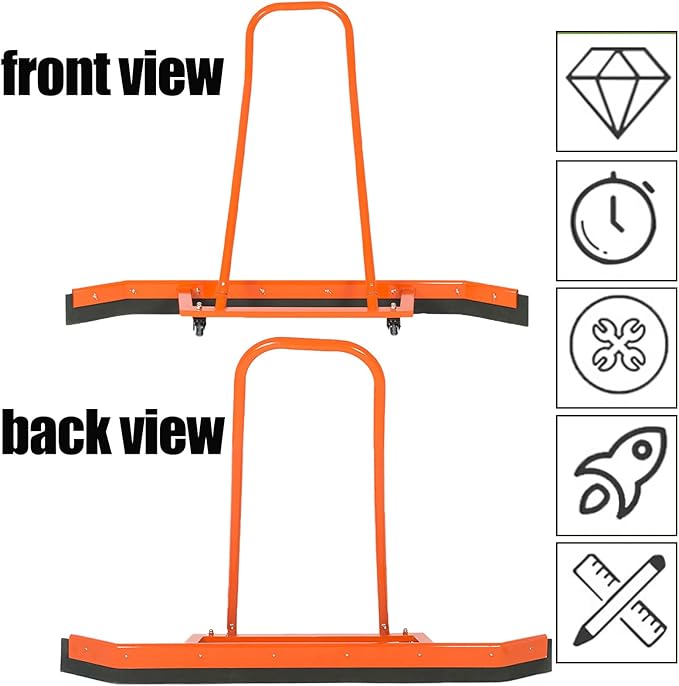 Port Tennis Court Squeegee Rain Shuttle for Sports Court Water Wiper Device Water Remover Stadium Dust Collector Wiper