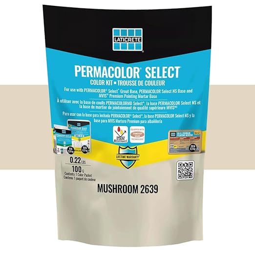 Permacolor Select Grout Color Kit - Mushroom