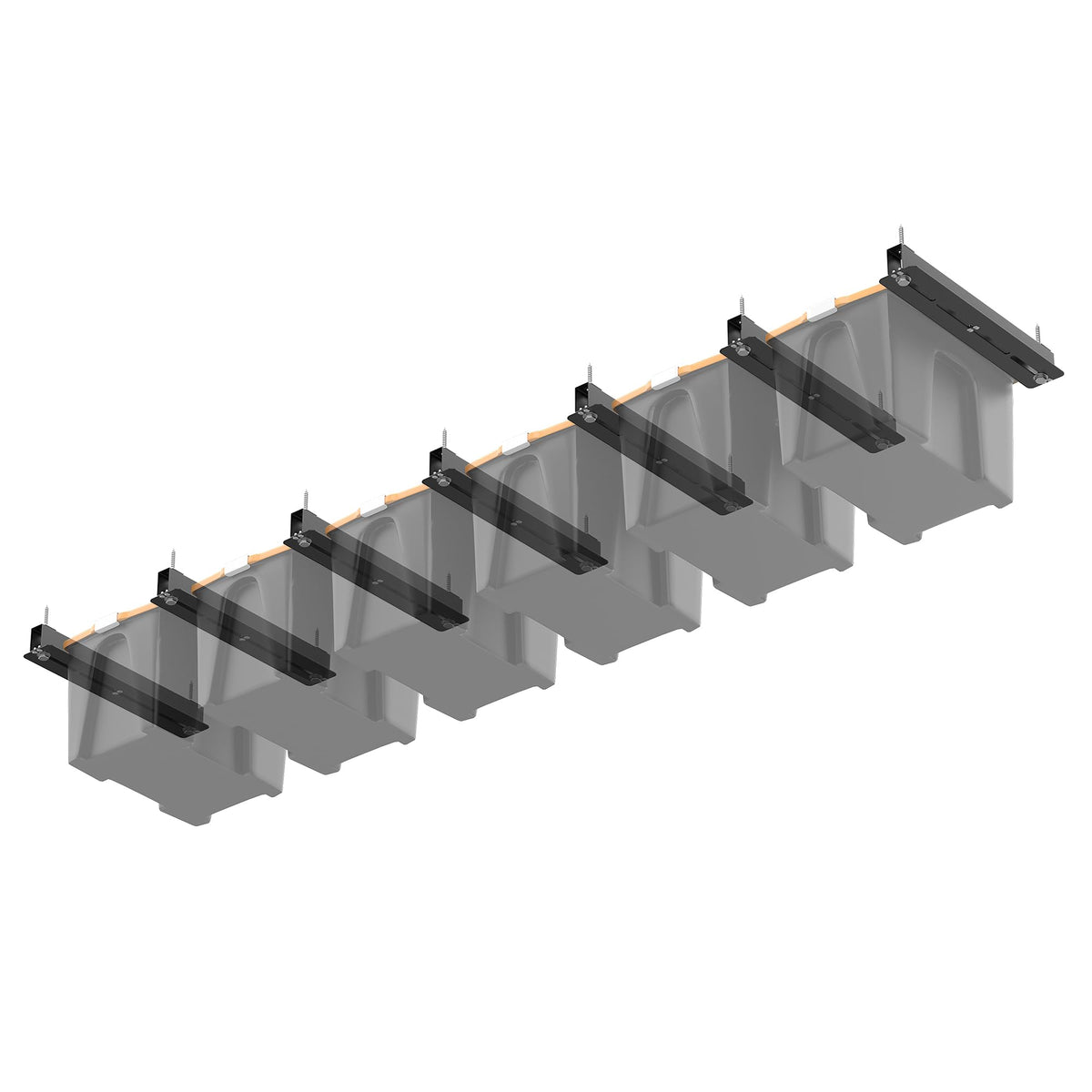 Ultrawall Overhead Garage Storage Racks for Bins, Ceiling Storage - Image 1