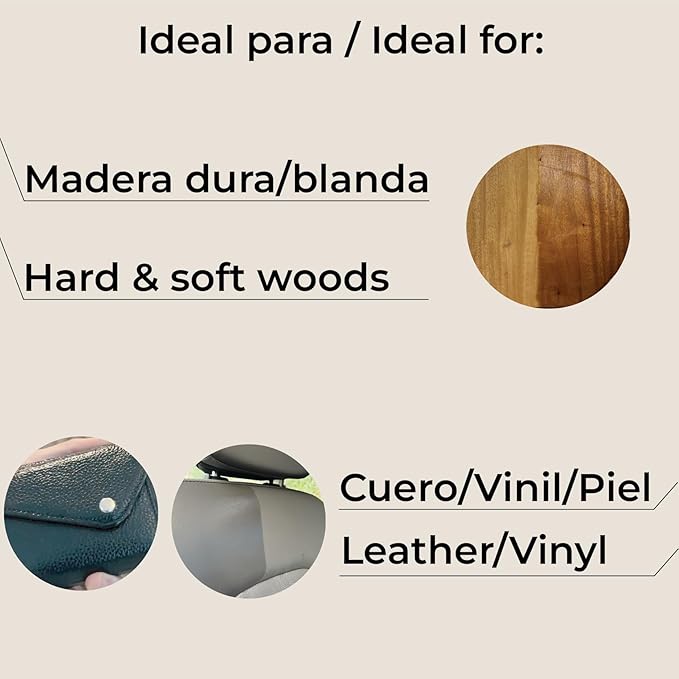 Wood Finish - Kit of Mineral Oil & Bee Wax for Wood Finish - Enhances The Natural Color of The Wood - Wood Polish and Conditioner