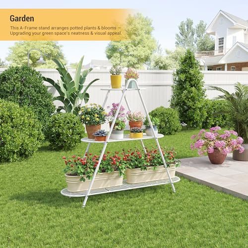 Storage Racks Plant Stand Indoor Outdoor Metal Plant Shoe - Image 8