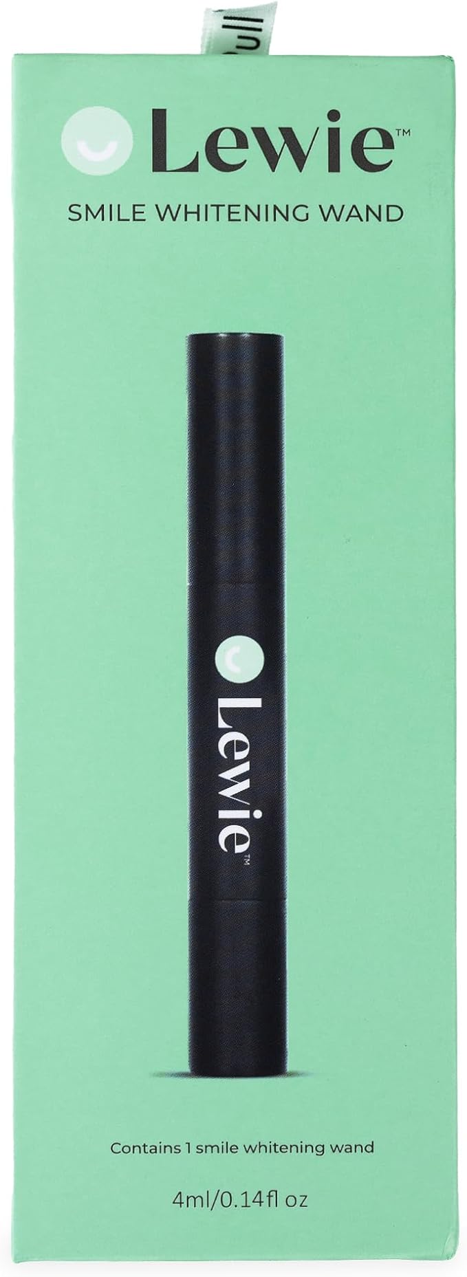 Lewie Teeth Whitening Pen – Enamel Safe Whitening Gel Wand, Portable Spot Treatment for Coffee Stains, Travel Friendly