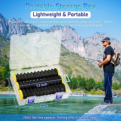 Dreyoo 3 Pcs Fishing Line Storage Organizer, Leader Holder - Image 7