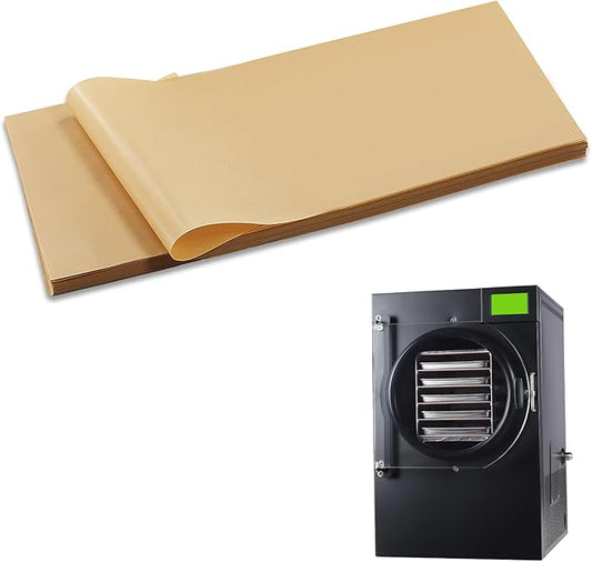 200 Packs Parchment Paper Sheets for Harvest Right Freeze Dryer - Harvest Right Freeze Dryer Accessories for Medium Trays, Parchment Sheets, Freeze Dryer Tray Mats for Harvest Right(17" x 6.8")