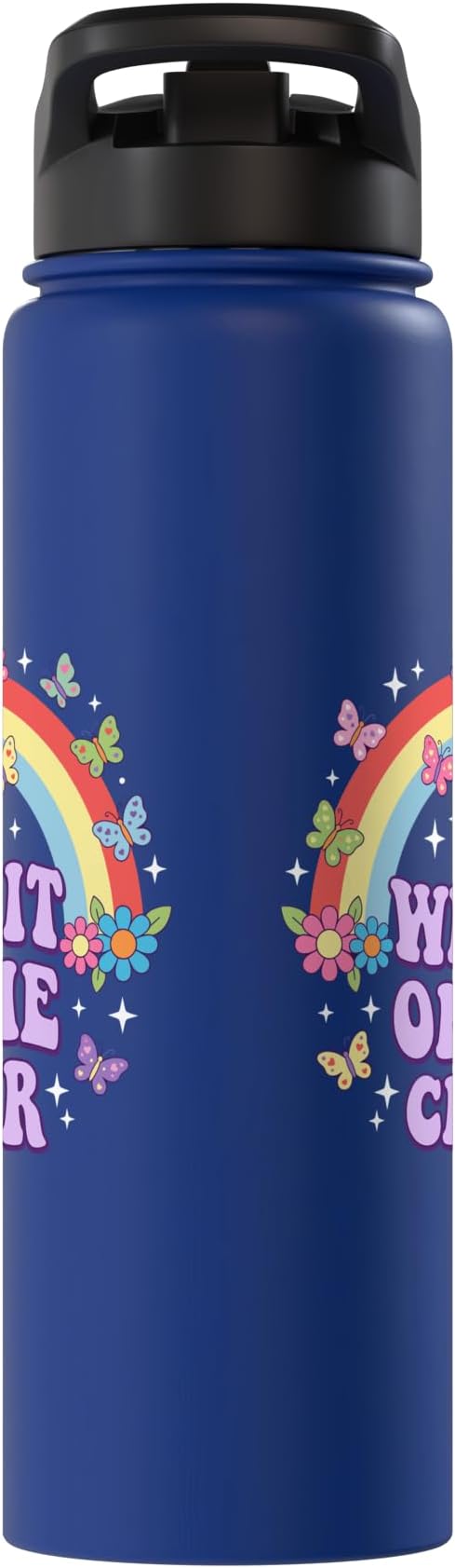 Rainbow Stainless Steel Insulated Water Bottle