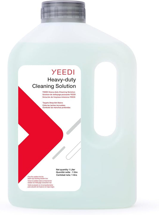 Yeedi Stubborn Stain Cleaning Solution (1L) Compatible with S20 Infinity OMNI Station, Include Cleaning Solution (1L) (1pc)