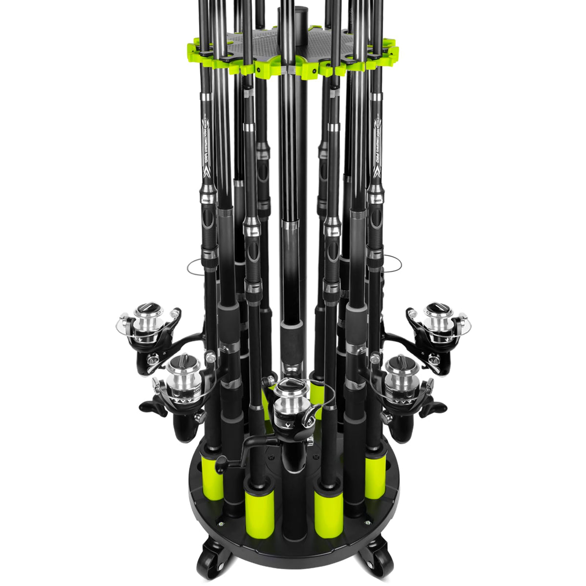Hikeen Fishing Rod Holder for Garage, Fishing Pole Holders - Image 1