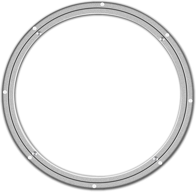 Lazy Susan 20 Inchs Aluminum Bearing Metal Rotating Turntable Bearings Swivel Plate Hardware for Dining-Table and Workbench