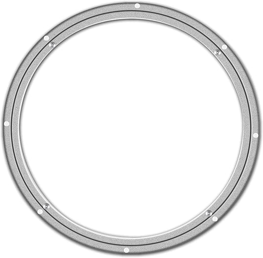18 Inchs Lazy Susan Aluminum Bearing Metal Rotating Turntable Bearings Swivel Plate Hardware for Dining-Table and Workbench …