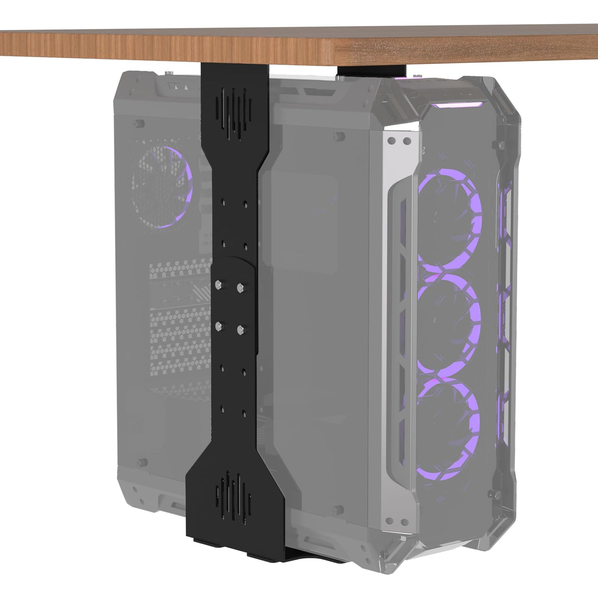 Adjustable Under Desk PC Mount, Heavy Duty PC Holder | All Products - Image 1