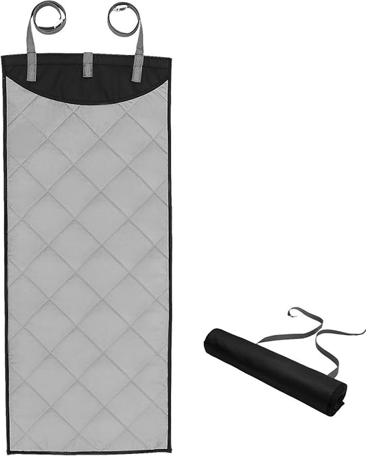 Over-The-Door Steamer Pad, Portable Vertical Ironing & Pressing Board, Ideal for Home & Travel Use, 45.27x18.89in, Convenient & Space-Saving Clothes Steamer