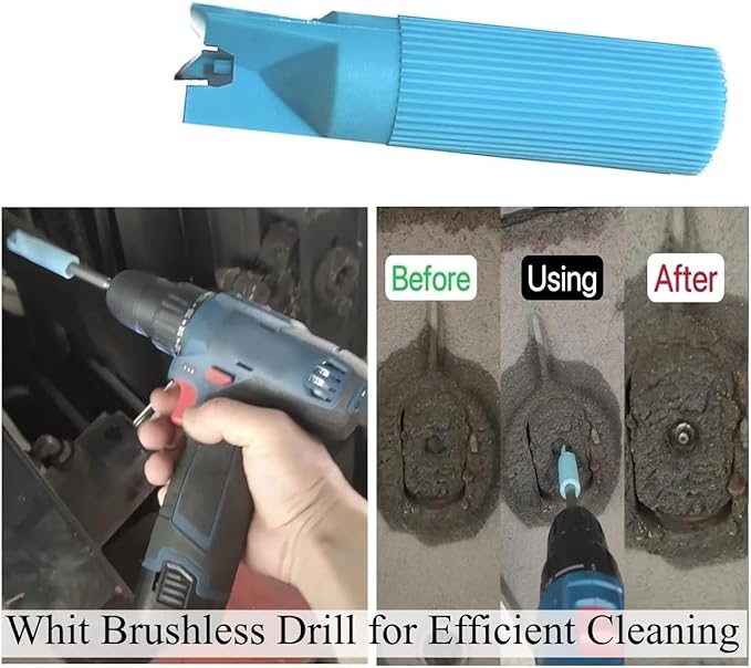 Grease Zerk Cleaner, Grease Fittings Cleaning Tools, New Grease Kits to Make Greasing Easier Cleaner, Vehicle Repair Tool (LTL30041)