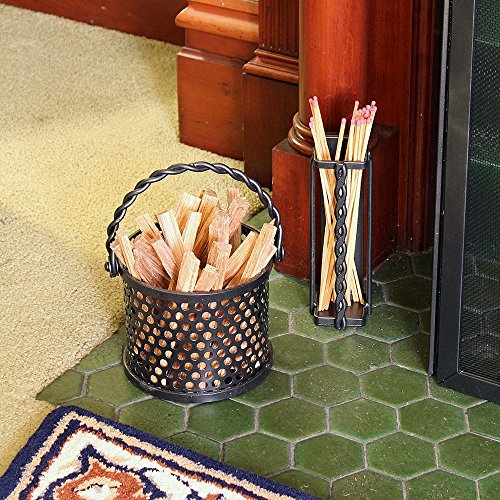 Minuteman International Twisted Rope Fatwood Holder Basket - Image 3